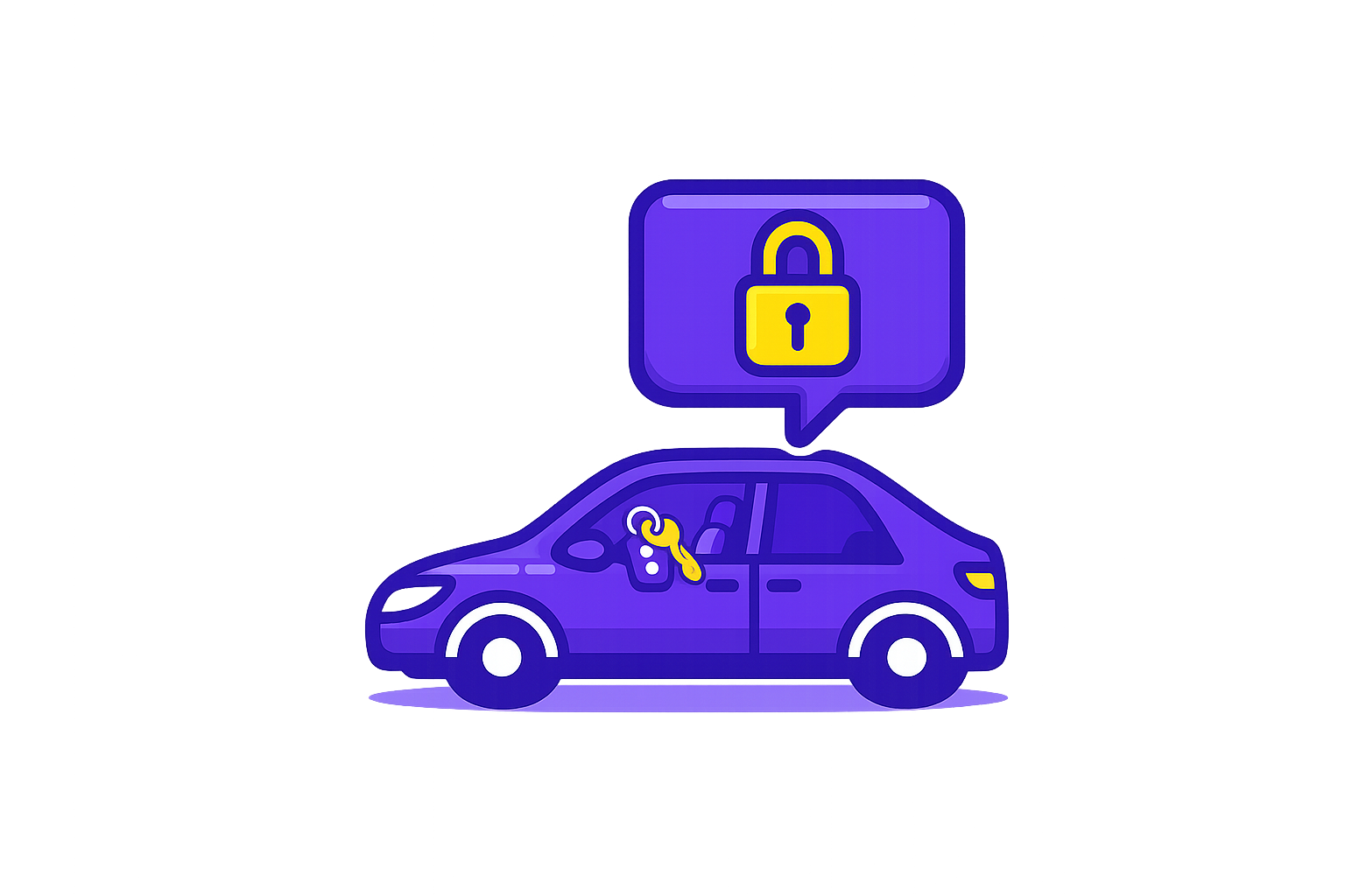Keys locked inside